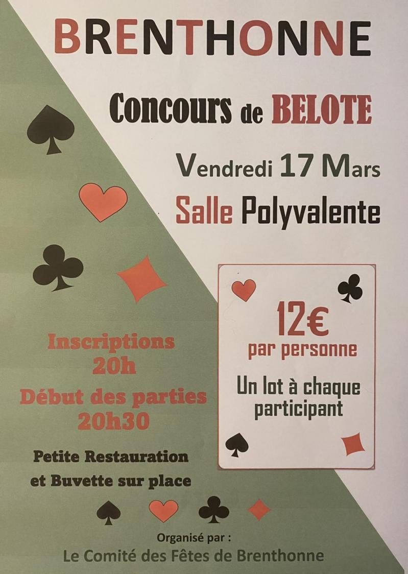 Concours de Belote 2023