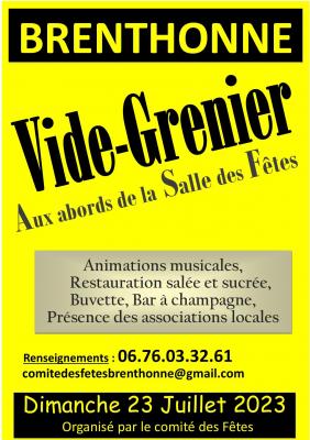 Affiche brocante 2023 coloree fb