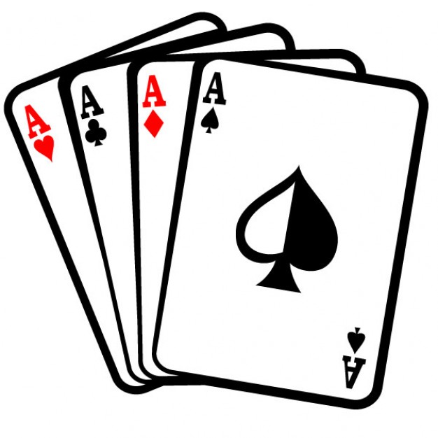 Quatre aces cartes poker clip art 91 2147487613