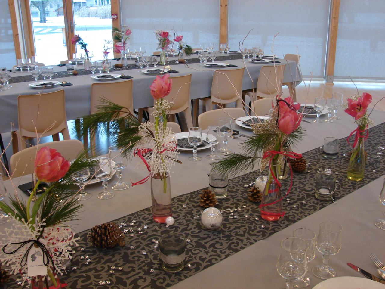 Décoration des tables 
