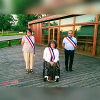 Son Maire et ses 2 adjoints