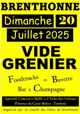Affiche brocante 2025 coloree pour affiche format a0 n 2